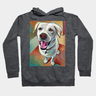 Mesa the Blond Labrador by Robert Phelps Hoodie